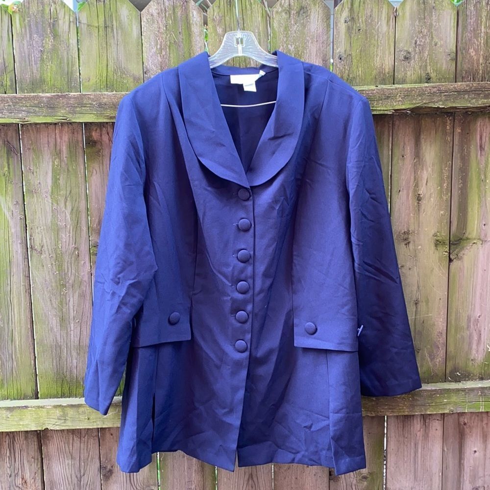 Allison Woods long blazer sz. 28